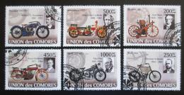 Potovn znmky Komory 2008 Star motocykly Mi# 1837-42 Kat 14 - zvtit obrzek