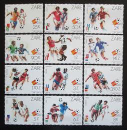 Poštovní známky Kongo Dem. , Zair 1982 MS ve fotbale Mi# 759-70 Kat 13€