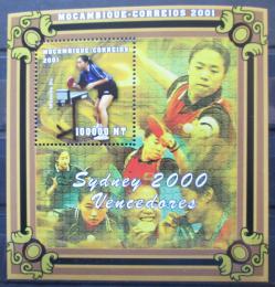 Poštovní známka Mosambik 2001 LOH Sydney Mi# Block 84 Kat 10€