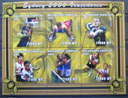Poštovní známky Mosambik 2001 LOH Sydney Mi# 1906-11 Kat 12€