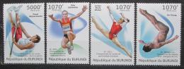 Poštovní známky Burundi 2012 Sportovní legendy Mi# 2308-11 Kat 10€