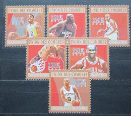 Poštovní známky Komory 2010 Basketbal Mi# 2859-64 Kat 10€
