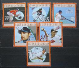 Poštovní známky Komory 2010 Baseball Mi# 2782-87 Kat 10€