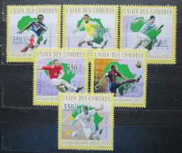 Poštovní známky Komory 2010 MS ve fotbale Mi# 2845-50 Kat 10€