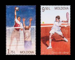 Poštovní známky Moldavsko 2017 Sport Mi# 1015-16 Kat 6€ 