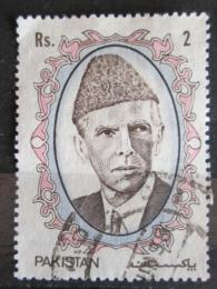 Poštovní známka Pákistán 1989 Mohammed Ali Jinnah Mi# 754