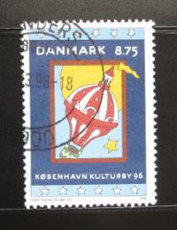 Poštovní známka Dánsko 1996 Karikatura Mi# 1118