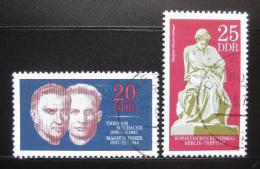 Poštovní známky DDR 1970 Boj proti fašismu Mi# 1603-04