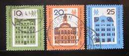 Poštovní známky DDR 1962 Veletrh v Lipsku Mi# 873-75