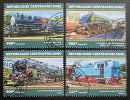 Poštovní známky SAR 2017 Staré parní lokomotivy Mi# 6950-53 Kat 16€