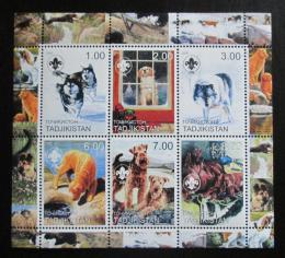 Poštovní známky Tádžikistán 2000 Psi Mi# N/N 
