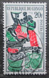 Poštovní známka Kongo 1962 Tržnice Mi# 19