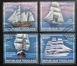 Poštovní známky Togo 2017 Plachetnice Mi# 8356-59 Kat 13€