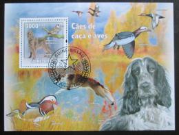 Poštovní známka Guinea-Bissau 2009 Loveètí psi a kachny Mi# Block 732 Kat 12€ - zvìtšit obrázek