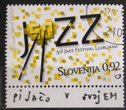 Poštovní známka Slovinsko 2009 Jazzový festival Mi# 734