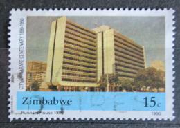 Poštovní známka Zimbabwe 1990 Harare, 100. výroèí Mi# 442