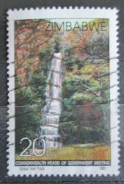 Poštovní známka Zimbabwe 1991 Vodopády Mi# 466