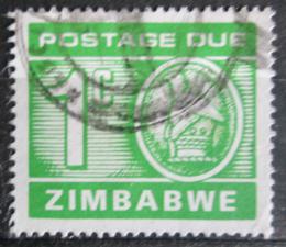 Potovn znmka Zimbabwe 1980 Nominl, doplatn Mi# 16