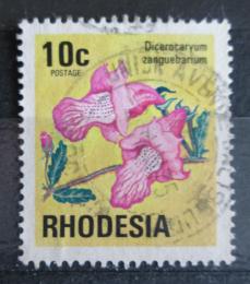 Potovn znmka Rhodsie, Zimbabwe 1974 Dicerocaryum zanguebarium Mi# 147