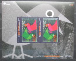 Poštovní známky Azory, Portugalsko 2003 Evropa CEPT, plakát Mi# Block 25