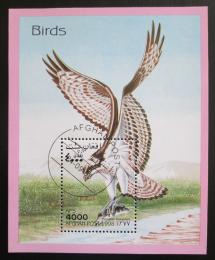 Poštovní známka Afghanistán 1998 Ptáci Mi# Block 105