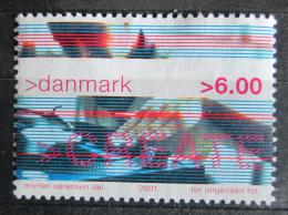 Poštovní známka Dánsko 2001 Kultura mládeže, scratching Mi# 1283