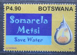 Potovn znmka Botswana 2013 eti vodou Mi# 970