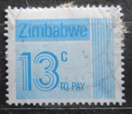 Potovn znmka Zimbabwe 1985 Nominl, doplatn Mi# 25