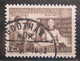 Poštovní známka Grónsko 1980 Veøejné knihovny, 150. výroèí Mi# 123