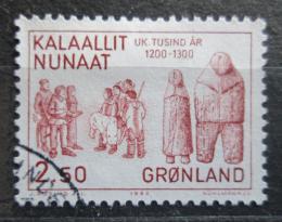 Poštovní známka Grónsko 1983 Døevìné panenky Mi# 143