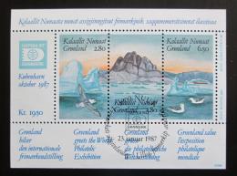 Poštovní známky Grónsko 1987 Výstava HAFNIA Mi# Block 1
