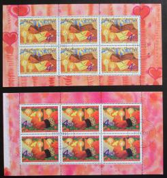 Poštovní známky Grónsko 1999 Vánoce Mi# 344-45 Kat 22€