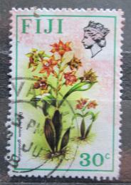 Poštovní známka Fidži 1972 Dendrobium gordonii Mi# 287 X