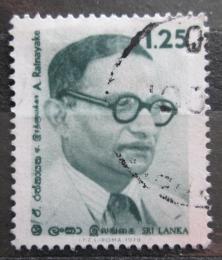 Potovn znmka Sr Lanka 1980 Abhayeratne Ratnayake, politik Mi# 519