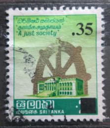 Potovn znmka Sr Lanka 1980 Spravedliv spolenost petisk Mi# 520 - zvtit obrzek