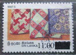 Poštovní známka Srí Lanka 1997 Lidové umìní pøetisk Mi# 1135 Kat 4€