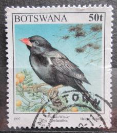 Potovn znmka Botswana 1997 Tkalk ervenozob Mi# 636