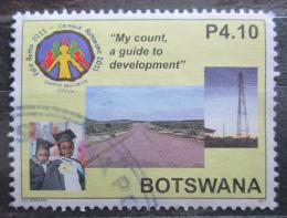 Poštovní známka Botswana 2011 Sèítání lidu Mi# 946
