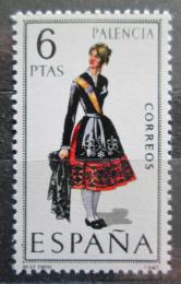 Poštovní známka Španìlsko 1970 Lidový kroj Palencia Mi# 1844