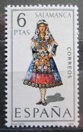 Poštovní známka Španìlsko 1970 Lidový kroj Salamanca Mi# 1859