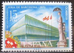 Poštovní známka Španìlsko 1970 Veletrh v Barcelonì Mi# 1863