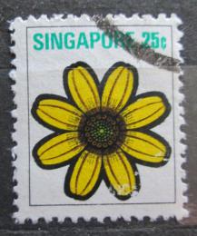 Potovn znmka Singapur 1973 Wedelia trilobata Mi# 197