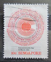 Potovn znmka Singapur 1983 Den Commonwealthu Mi# 418 - zvtit obrzek
