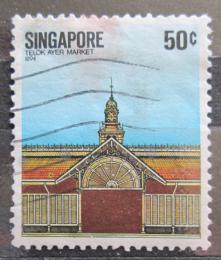Poštovní známka Singapur 1984 Starý dùm Mi# 446