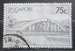 Potovn znmka Singapur 1985 Most Elgin Mi# 461