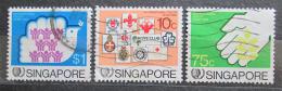Poštovní známky Singapur 1985 Mezinárodní rok mládeže Mi# 487-89