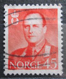 Poštovní známka Norsko 1958 Král Olav V. Mi# 421