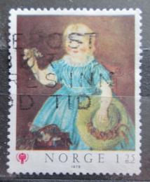 Poštovní známka Norsko 1979 Umìní, Mathias Stoltenberg Mi# 793