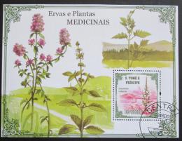 Poštovní známka Svatý Tomáš 2009 Léèivé rostliny Mi# Block 732
