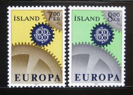 Poštovní známky Island 1967 Evropa CEPT Mi# 409-10